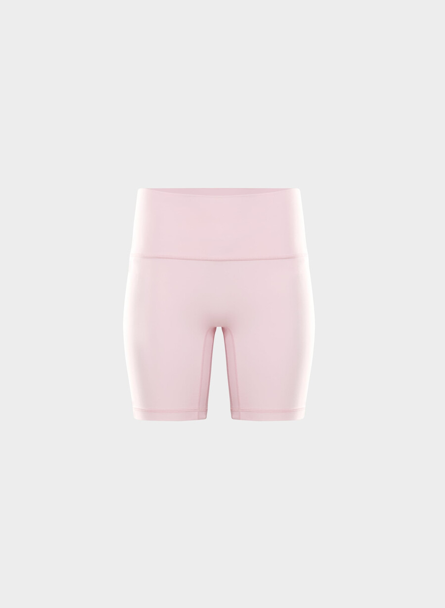 butter cheeky infinite hi-rise 7 short villa pink