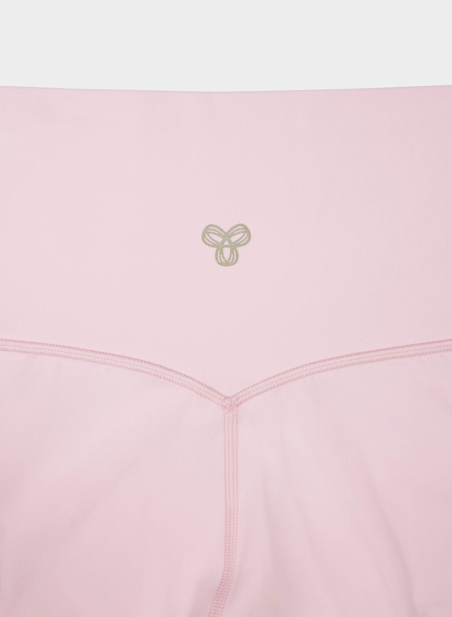 butter cheeky infinite hi-rise 7 short villa pink