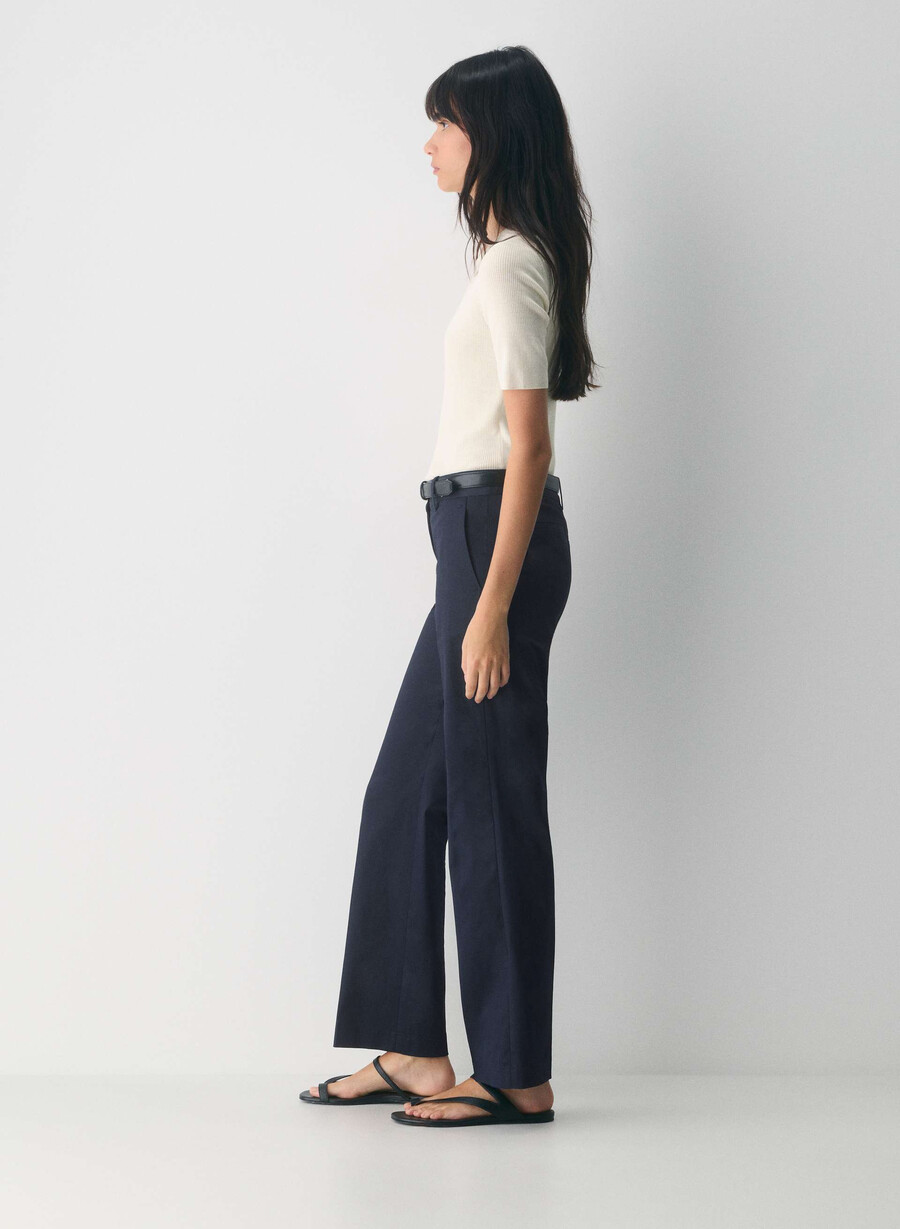 carleton hose - chino oxford navy
