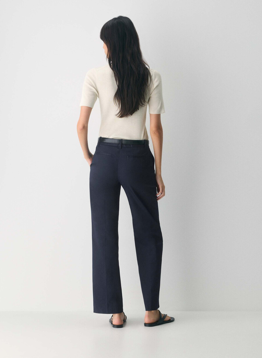 carleton hose - chino oxford navy