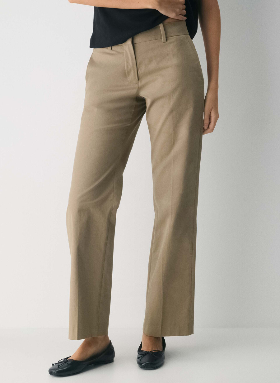 carlton pant - chino macchiato brown