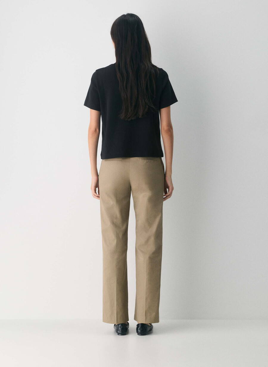 carlton pant - chino macchiato brown