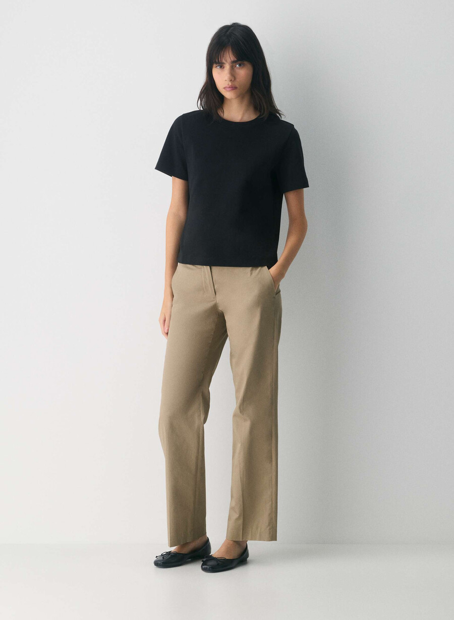 carlton pant - chino macchiato brown