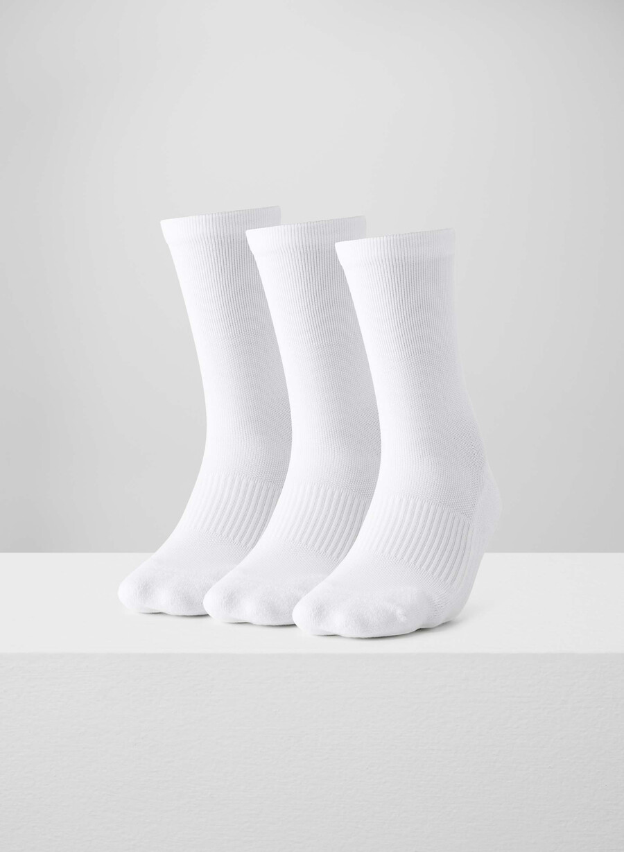softset studio pro crew socken 3er-pack weiss