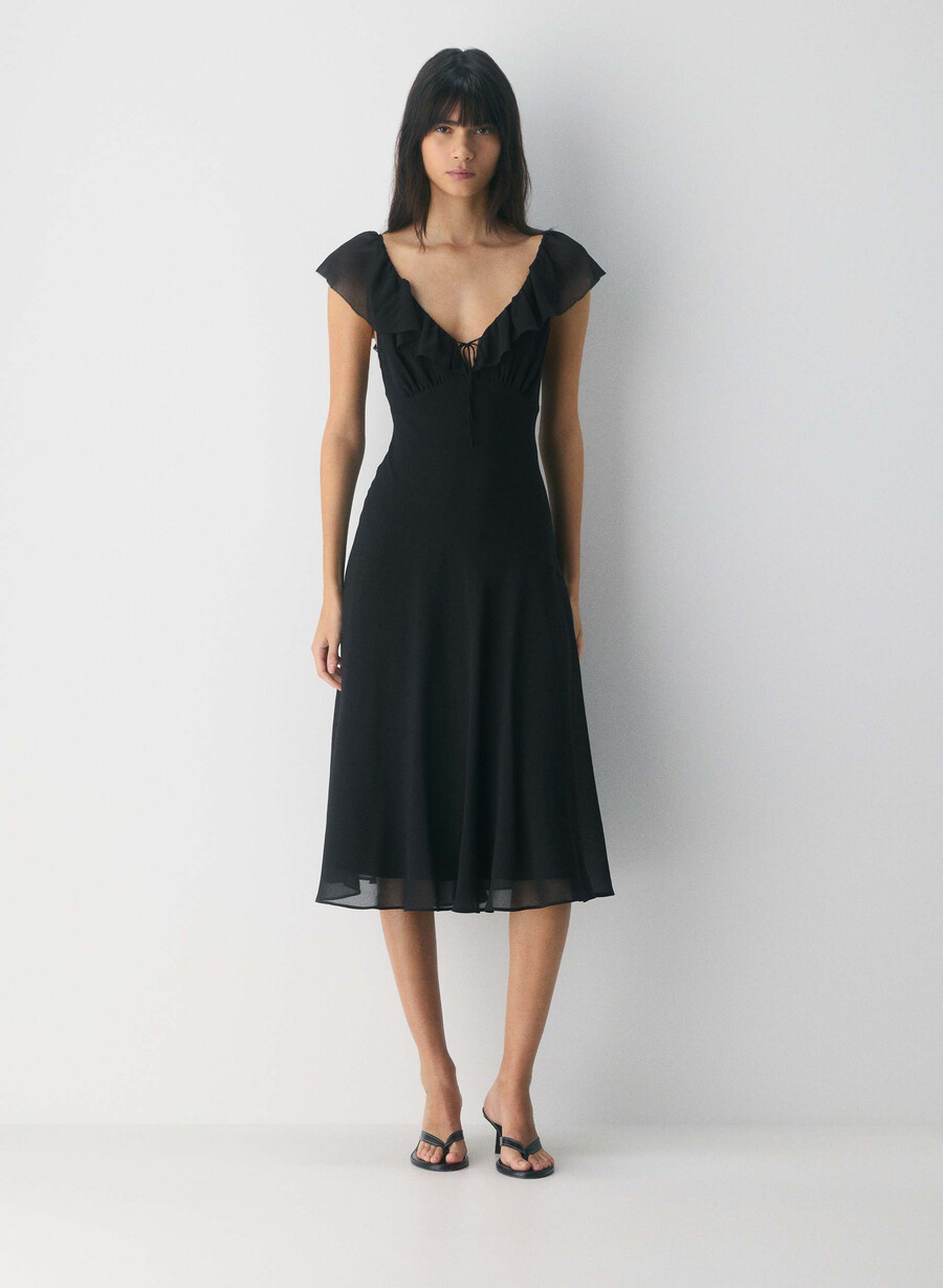 apostrophe kleid schwarz