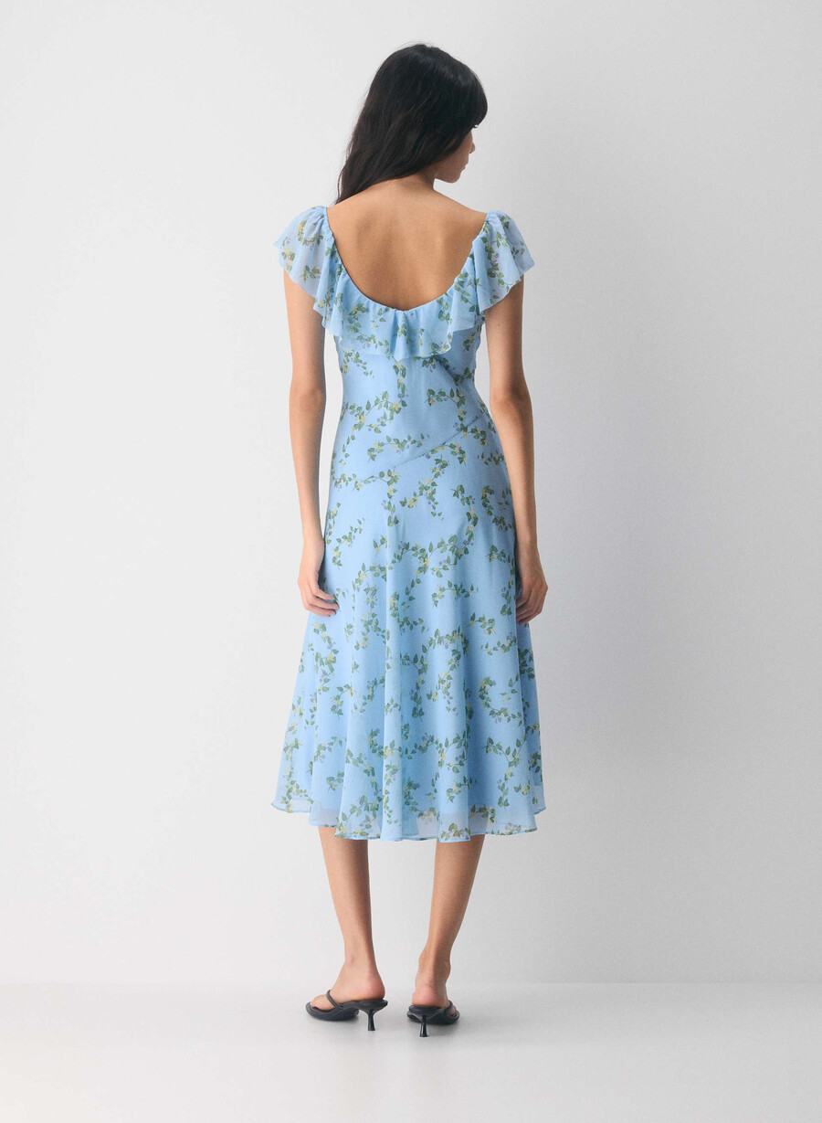 apostrophe kleid pstcrd blau multi