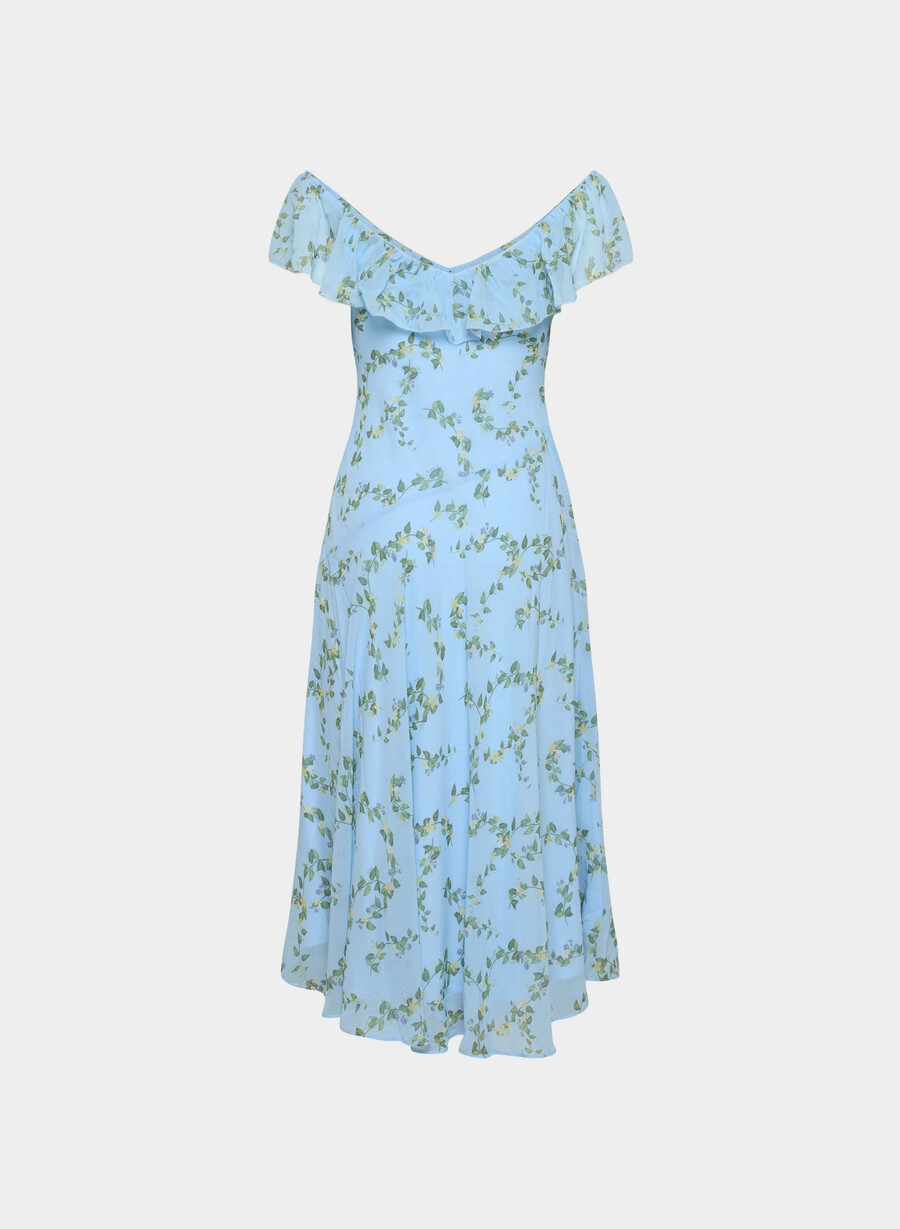 apostrophe kleid pstcrd blau multi