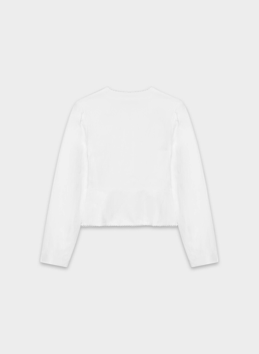 phrase jacket - cruiselinen weiss