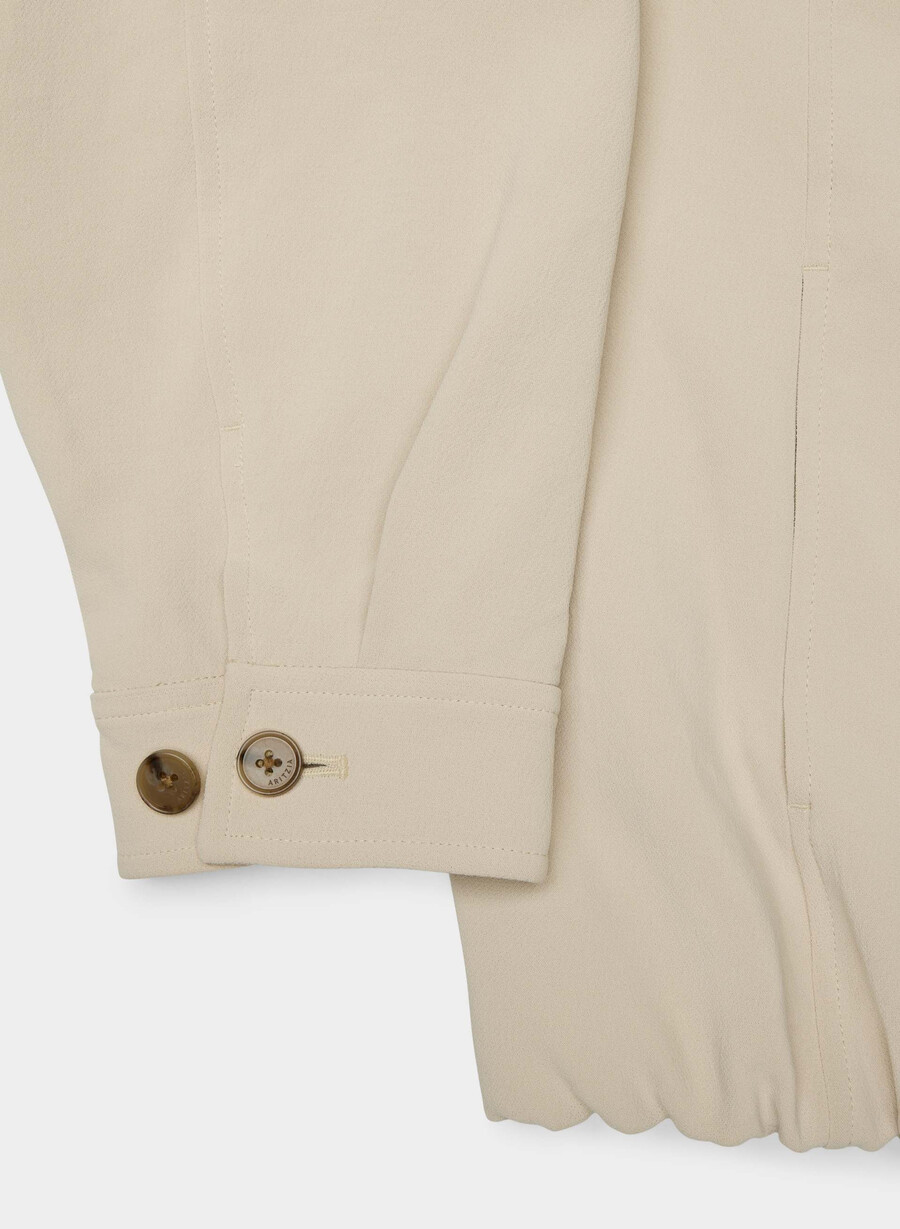 oculus-jacke – crepette marcona beige