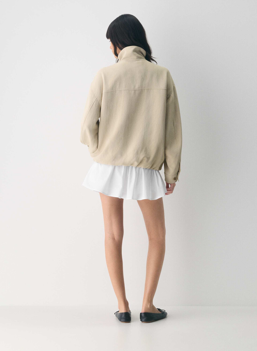 oculus-jacke – crepette marcona beige
