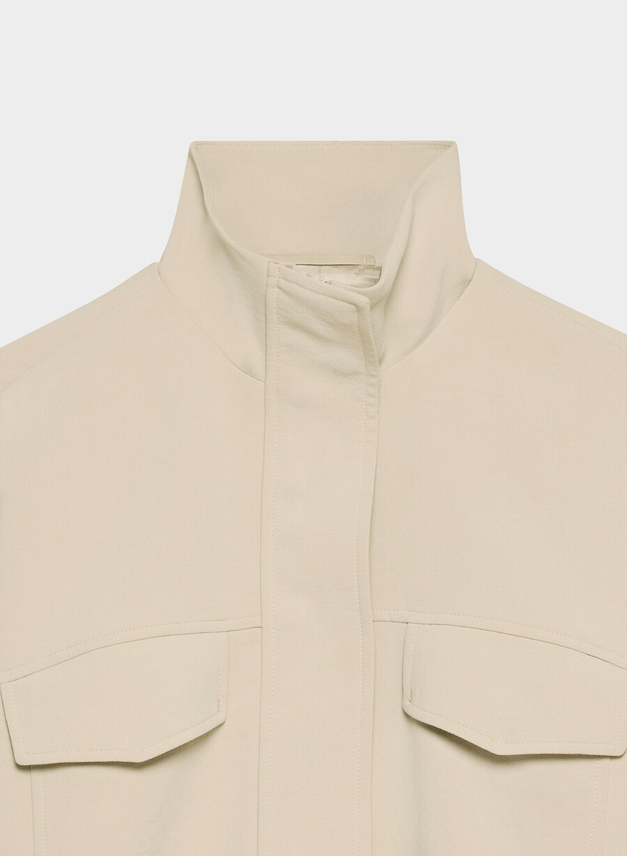 oculus-jacke – crepette marcona beige