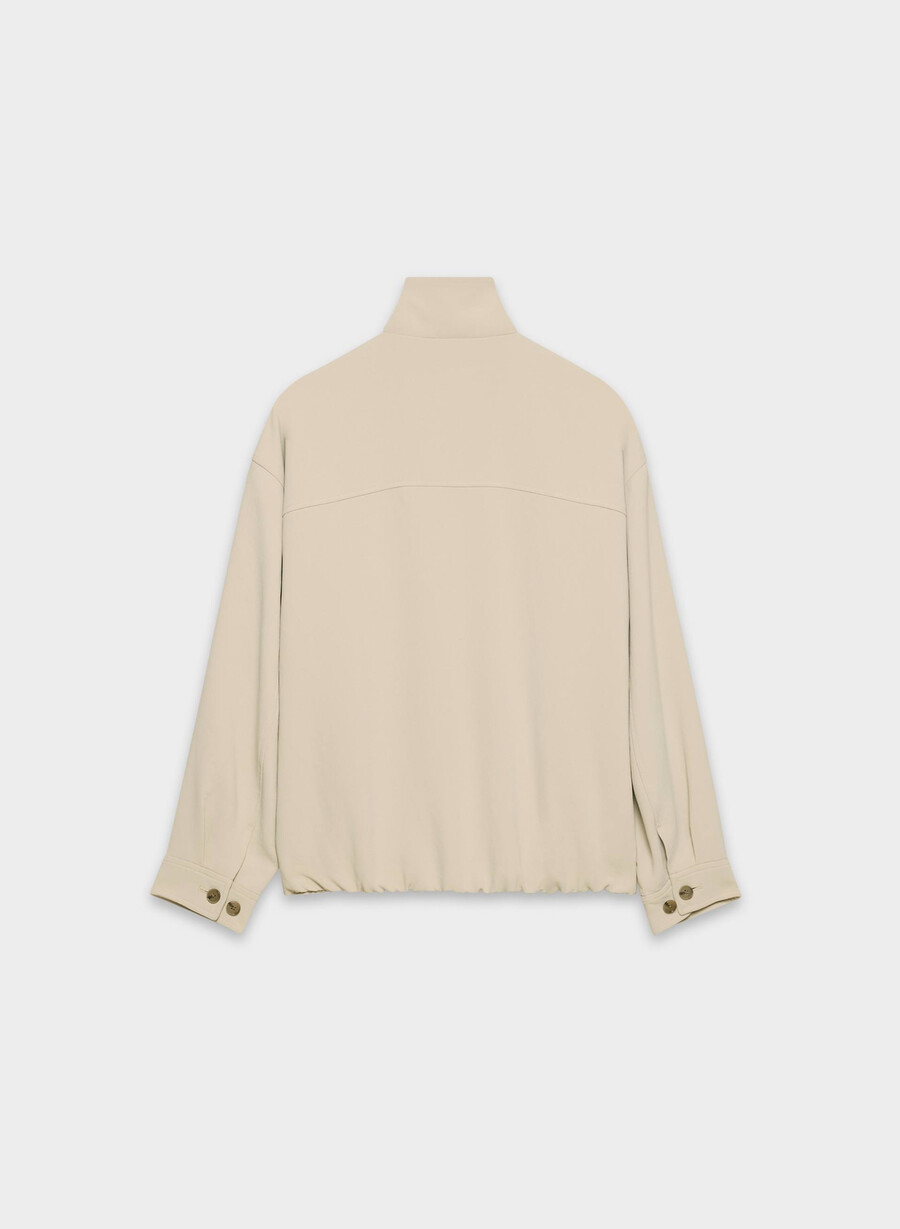 oculus-jacke – crepette marcona beige