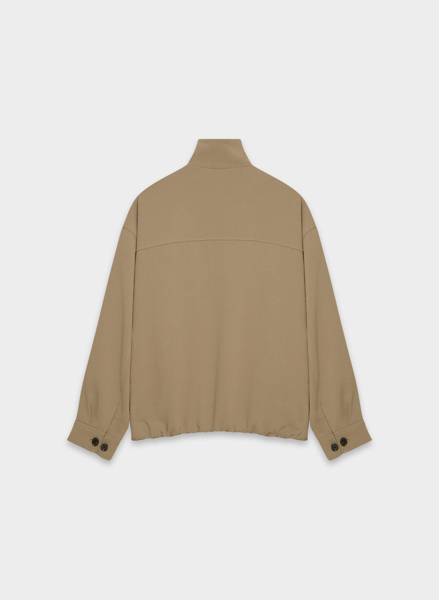 oculus-jacke – crepette folio braun