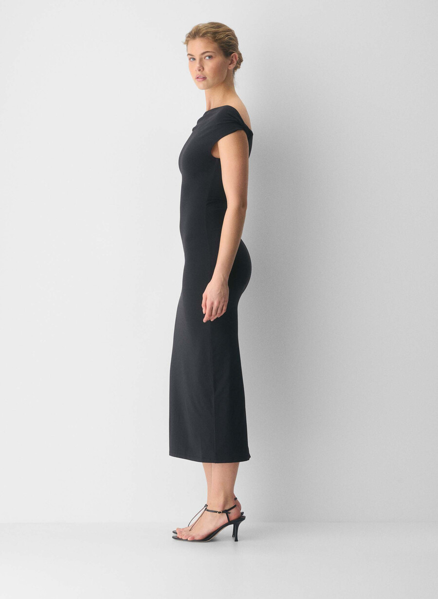 original contour ravish maxikleid schwarz