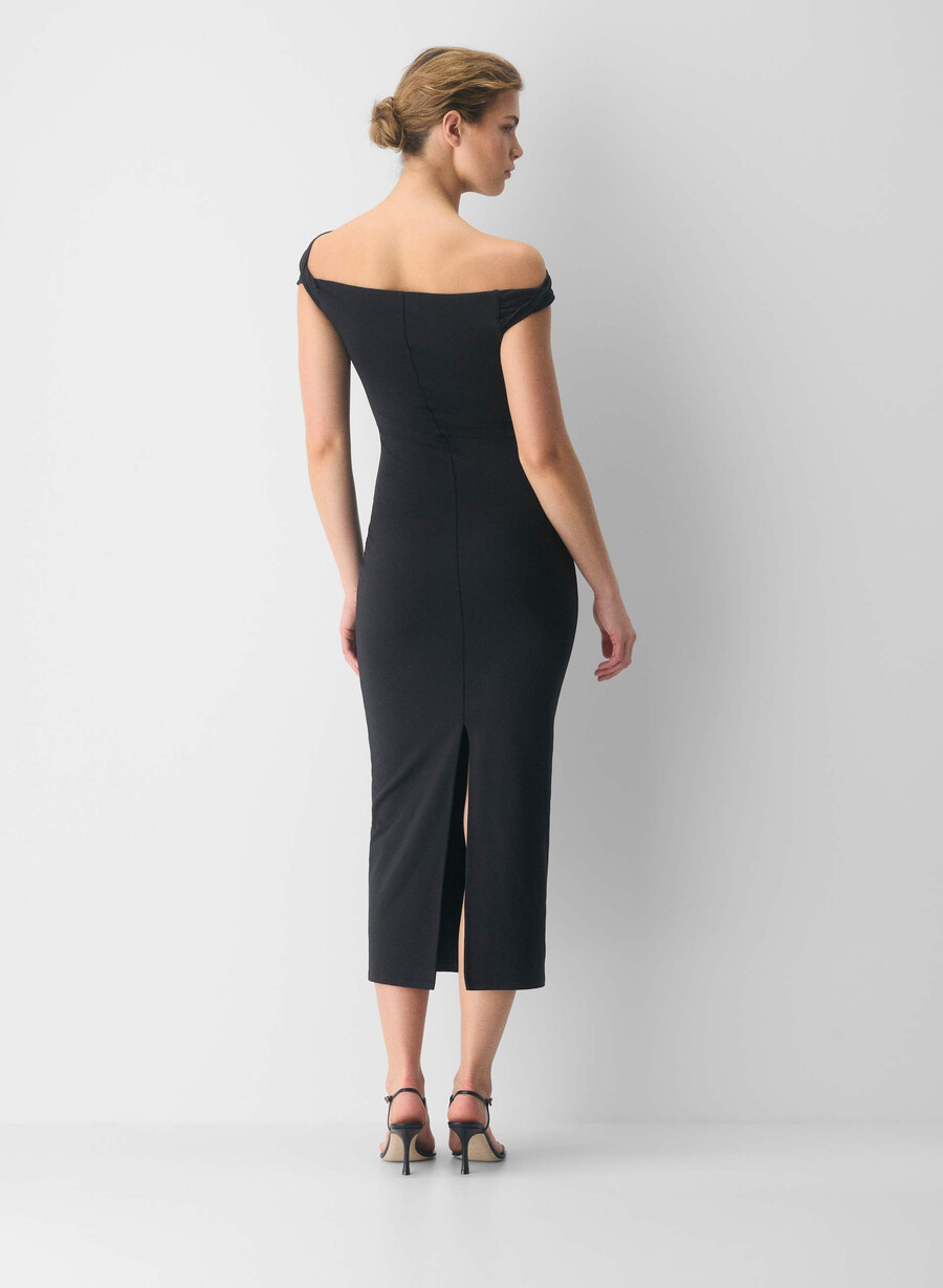 original contour ravish maxikleid schwarz