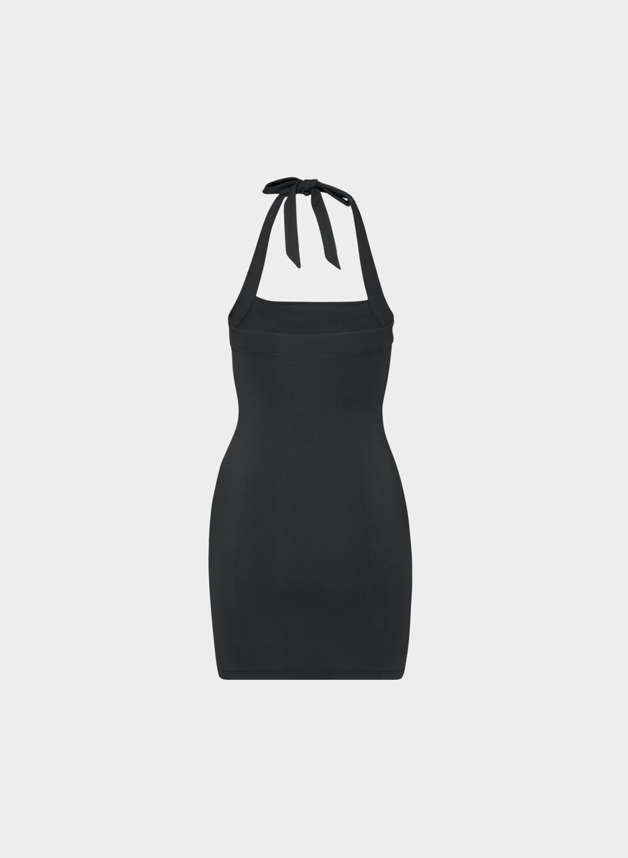 original contour optimum neckholderkleid schwarz