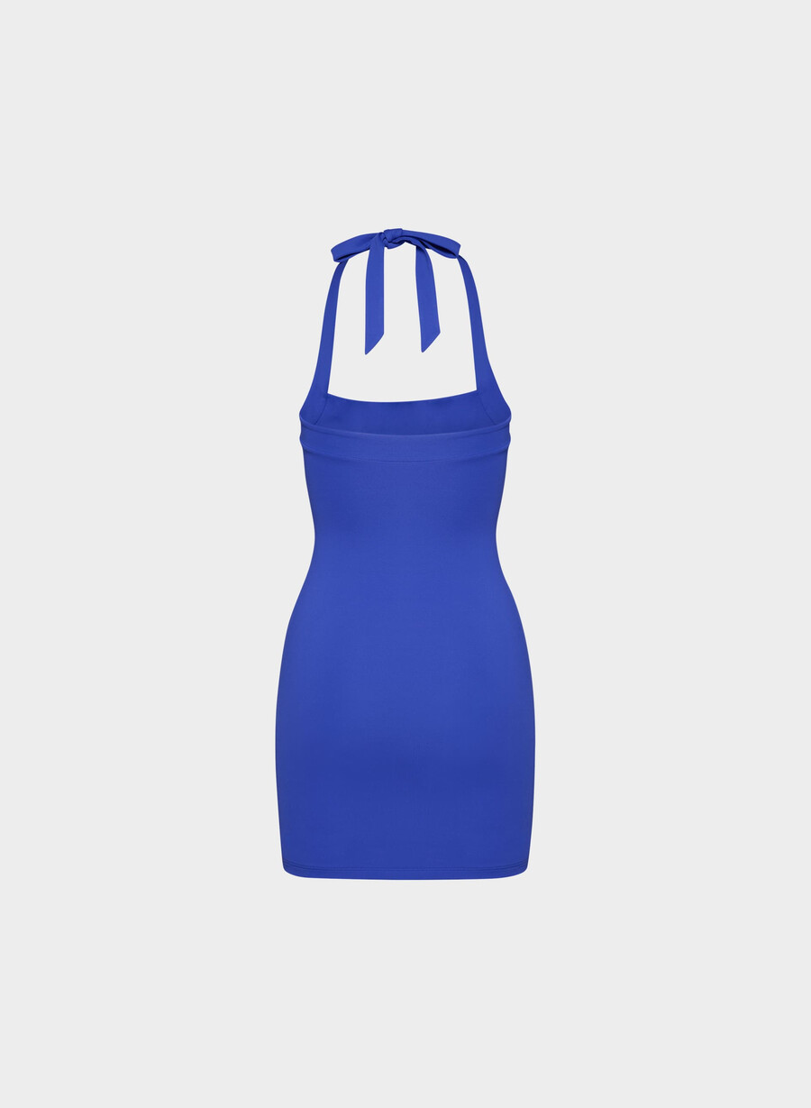 original contour optimum halterkleid ablaze blue