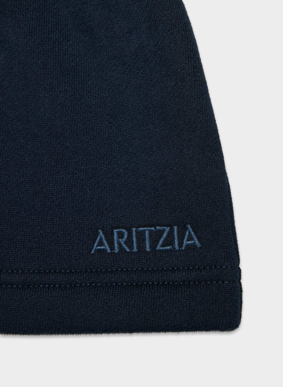 kuscheliges sweatfleece mit mega-kordelzug und reißverschluss admiral