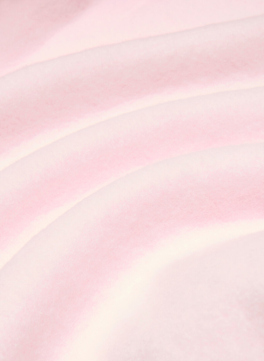 kuschelige fleece-sweatpants mit mega-cargo-schlagpolsterung farbe villa pink