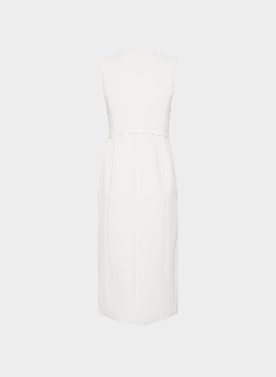 volute-kleid - crepette hellbirke