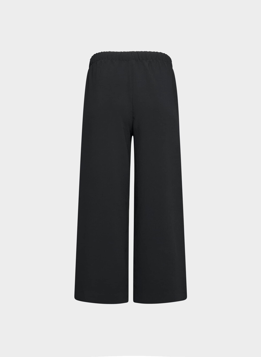 lodge pant cropped - crepette schwarz