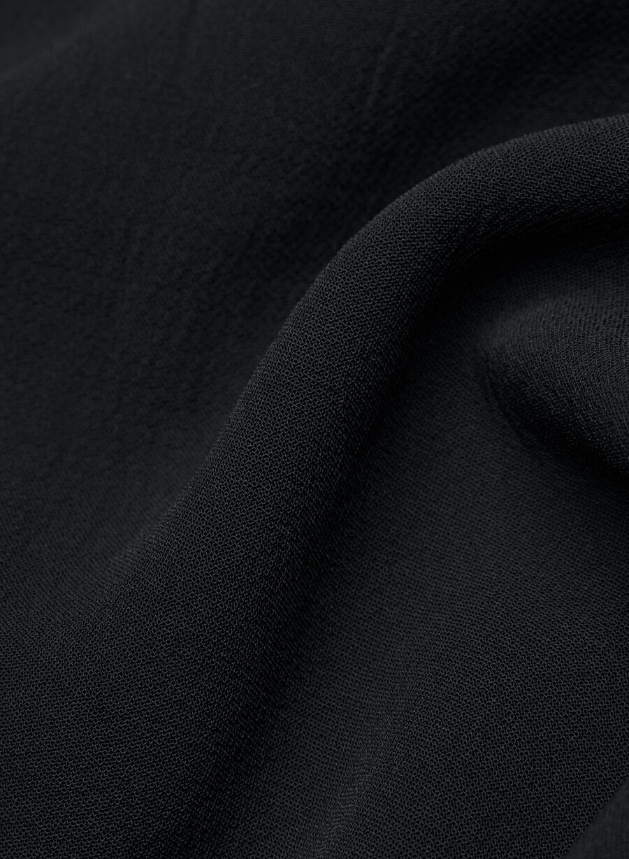 lodge pant cropped - crepette schwarz
