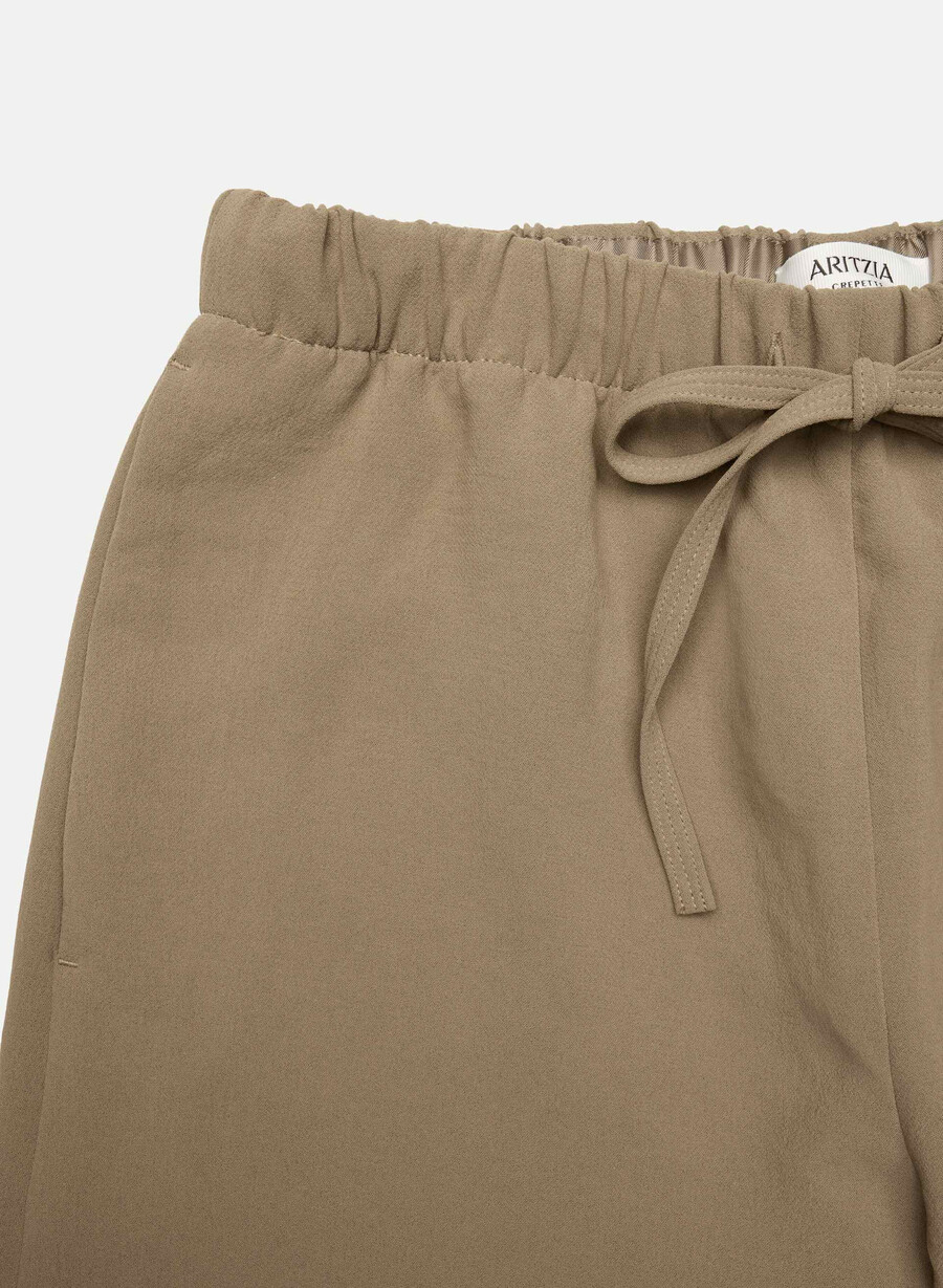 die lodge pant cropped - crepette folio brown