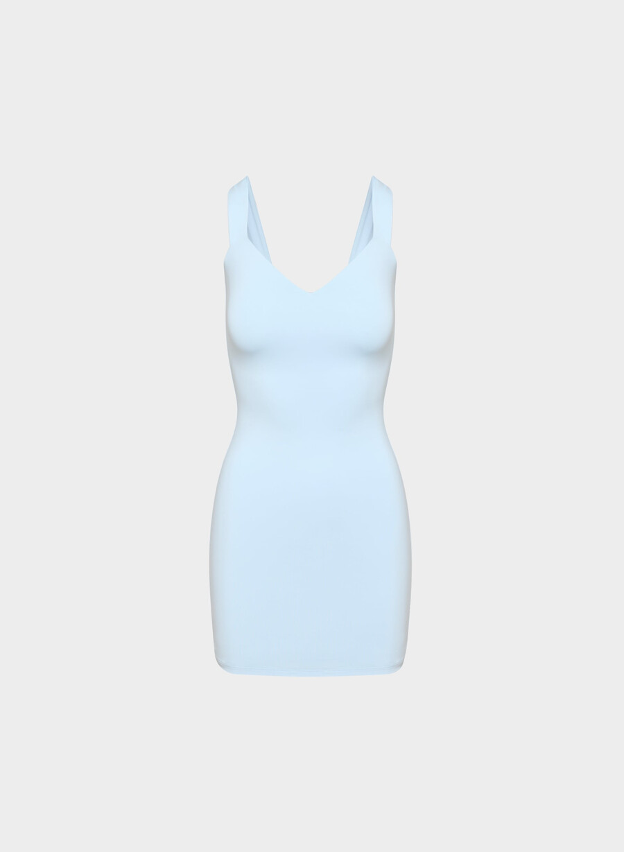 original contour resplendent kleid villa blau