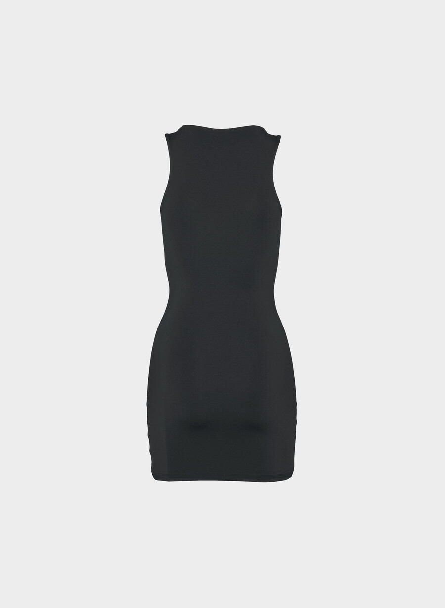 original contour hearten kleid schwarz