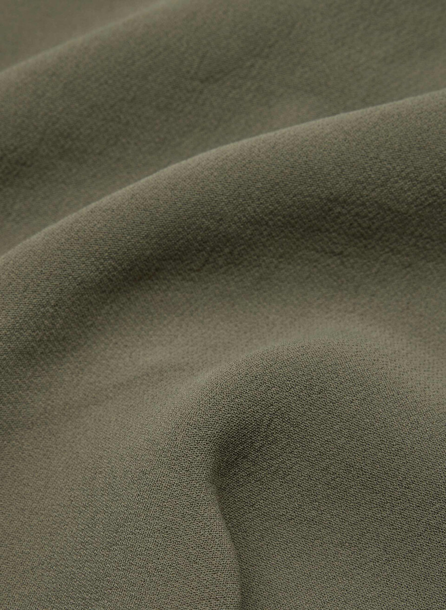 bond-kleid – crêpe dunkeloliv