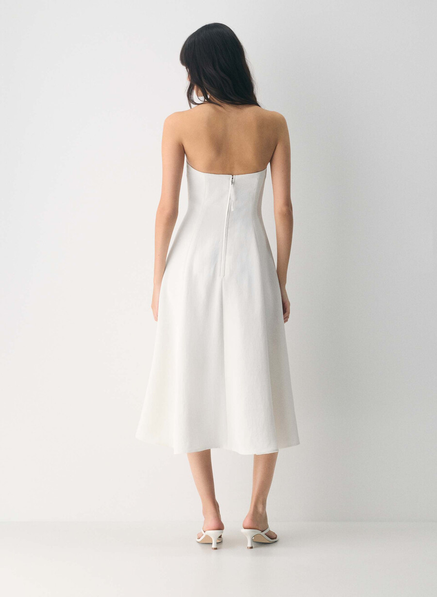 lightwell kleid - crepette hellbirke