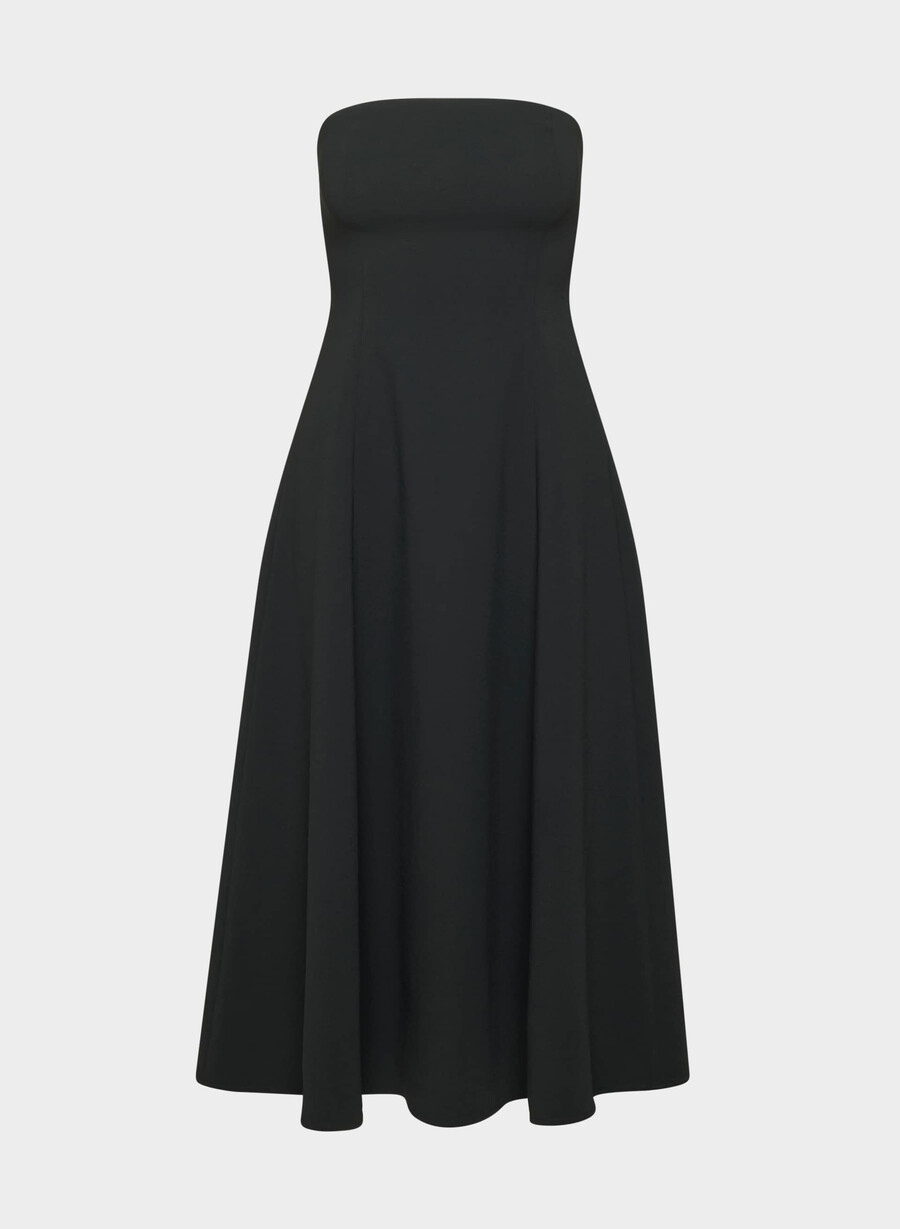 lightwell kleid - crepette schwarz