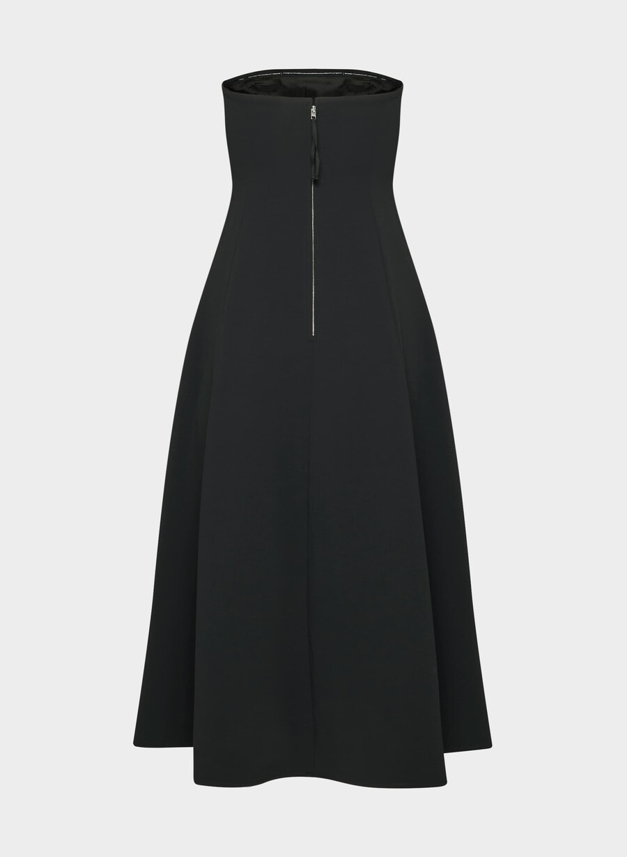 lightwell kleid - crepette schwarz
