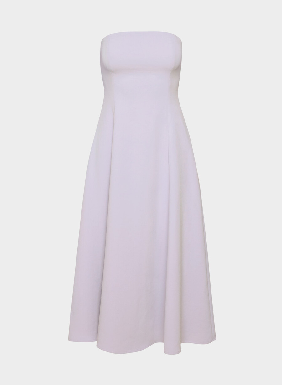 lightwell kleid - crepette wildblumenlila