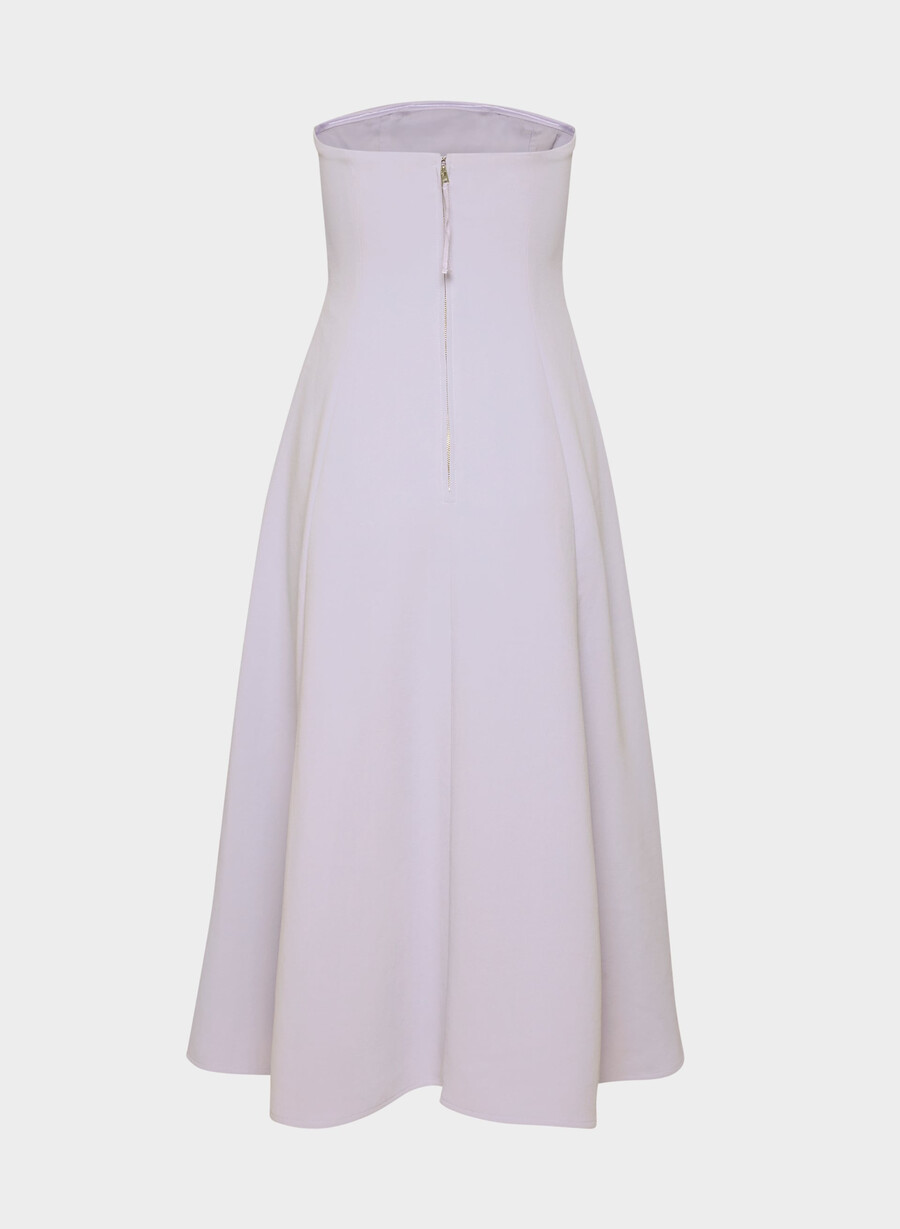 lightwell kleid - crepette wildblumenlila