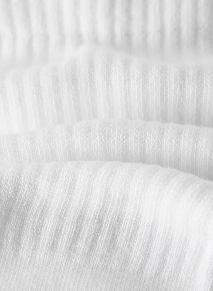 best-ever crew socken 5er-pack weißheather chrom