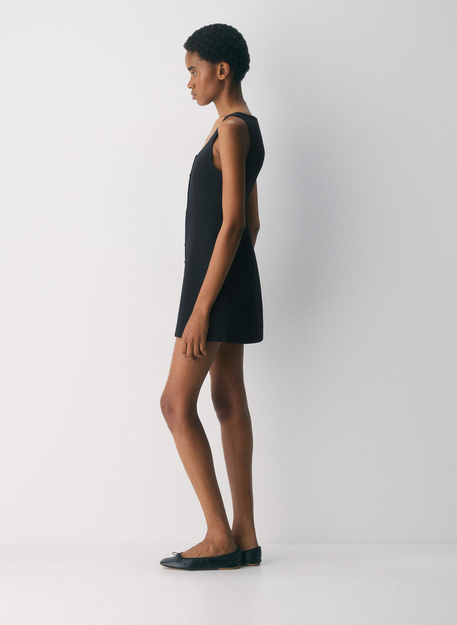 eave kleid - crepette schwarz