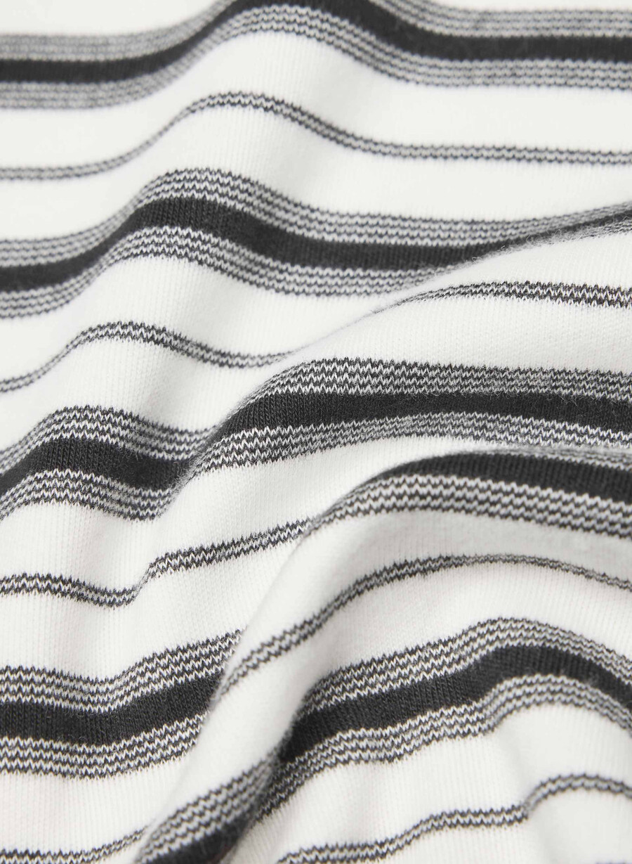 interlock-baumwoll-t-shirt hellbirkenfarbenschwarz