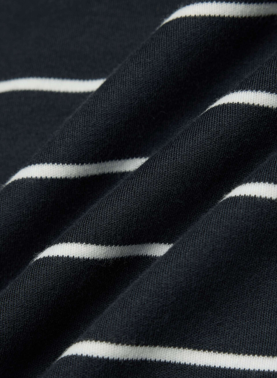 interlock cotton discern tanktop dunkelblauweiß