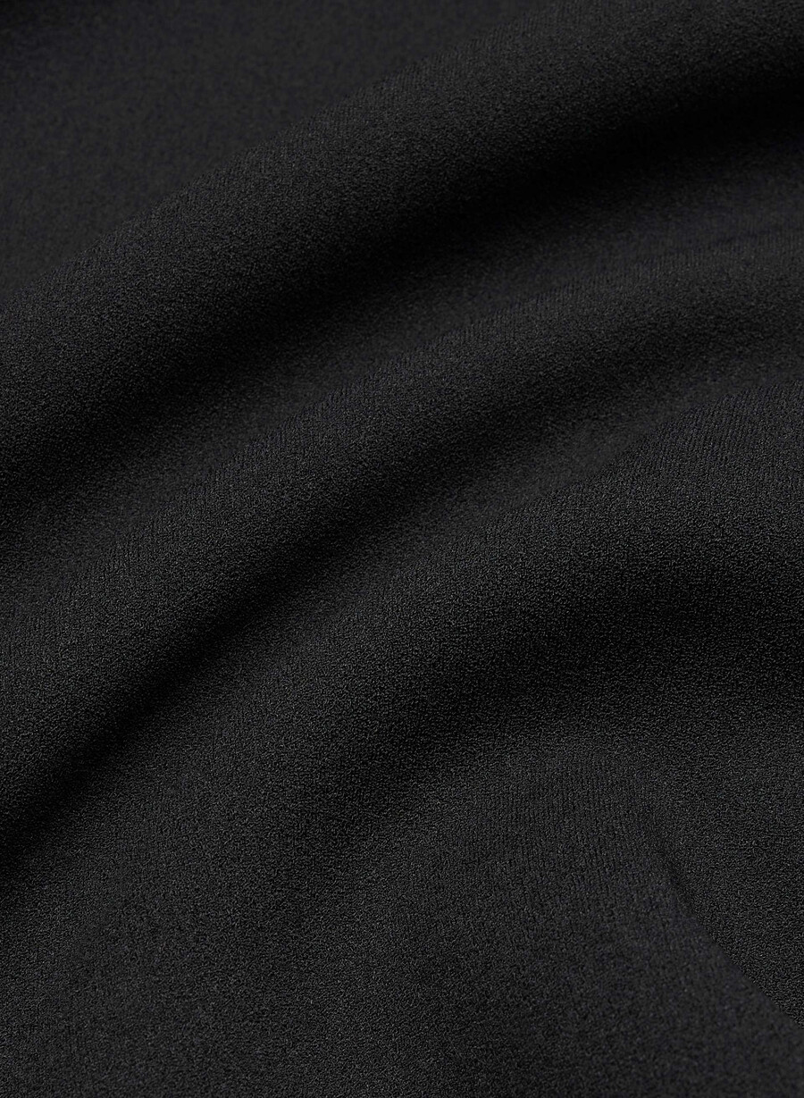 figureknit eyecatcher minikleid schwarz