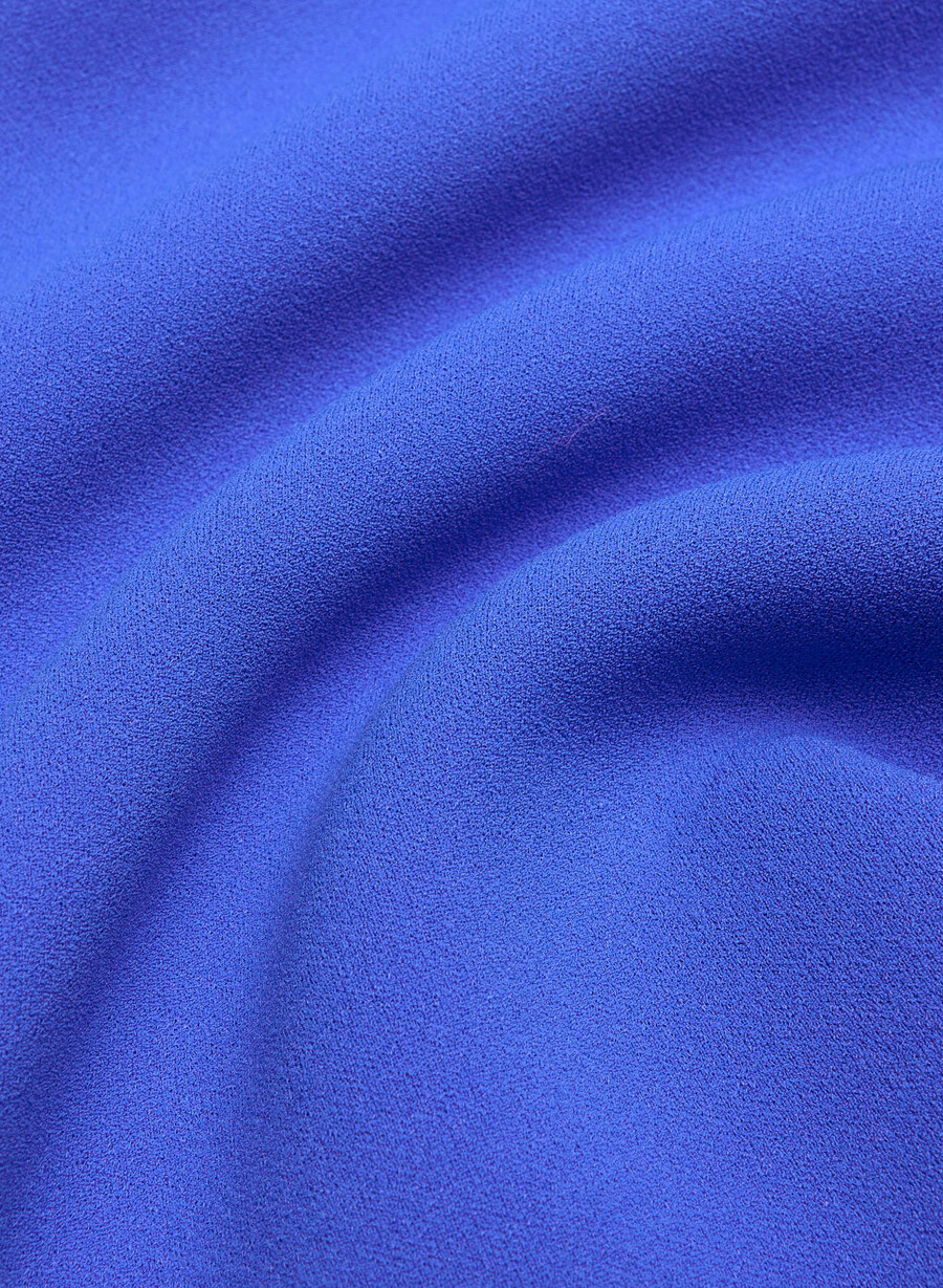 figureknit eyecatcher minikleid jazz blau