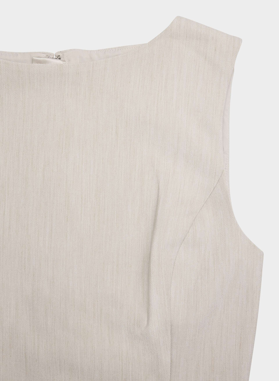 enigma top heather matte pearl