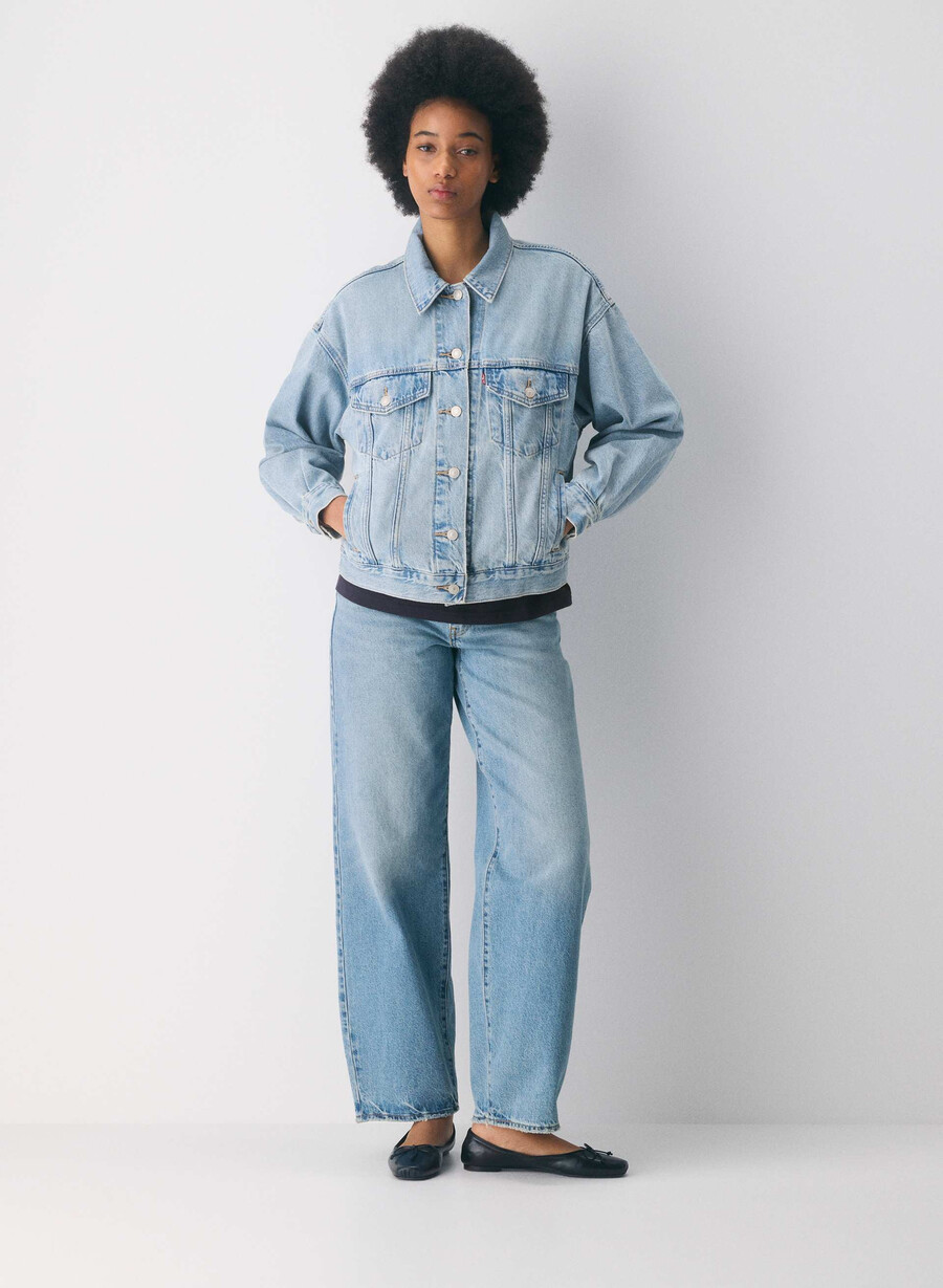 levis truckerjacke aus den 90ern butterweich mittlere größe
