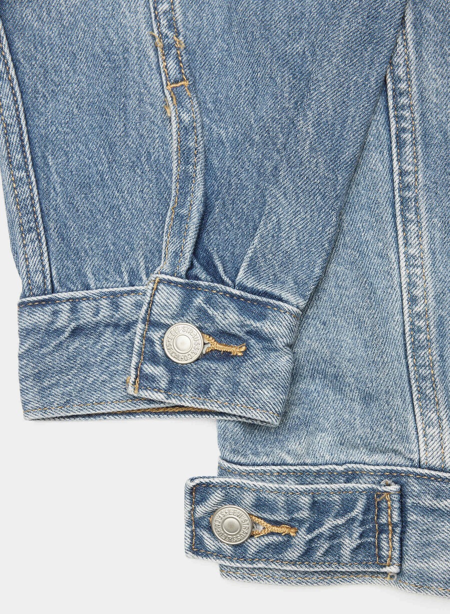 levis truckerjacke aus den 90ern butterweich mittlere größe