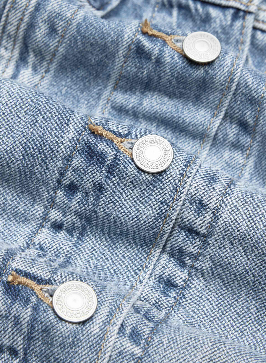 levis truckerjacke aus den 90ern butterweich mittlere größe