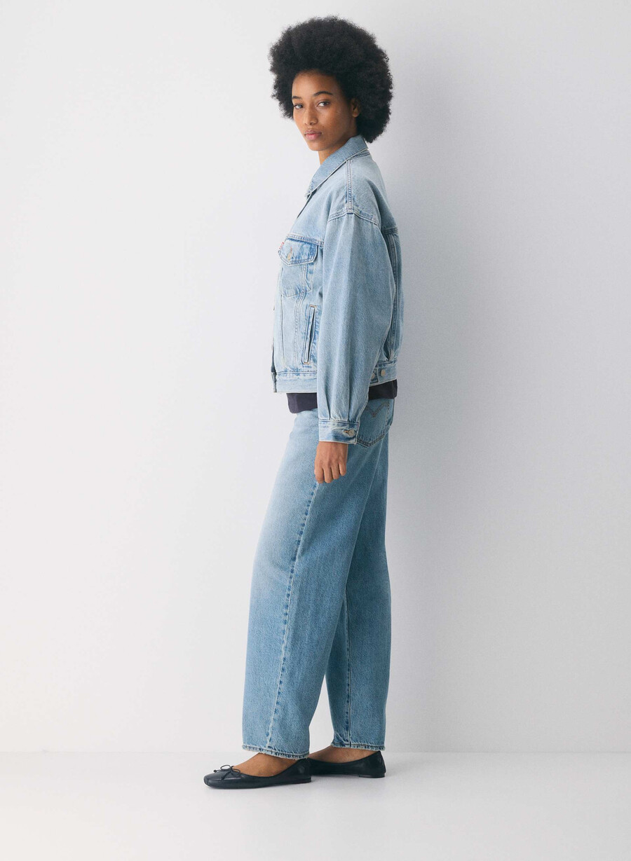 levis truckerjacke aus den 90ern butterweich mittlere größe
