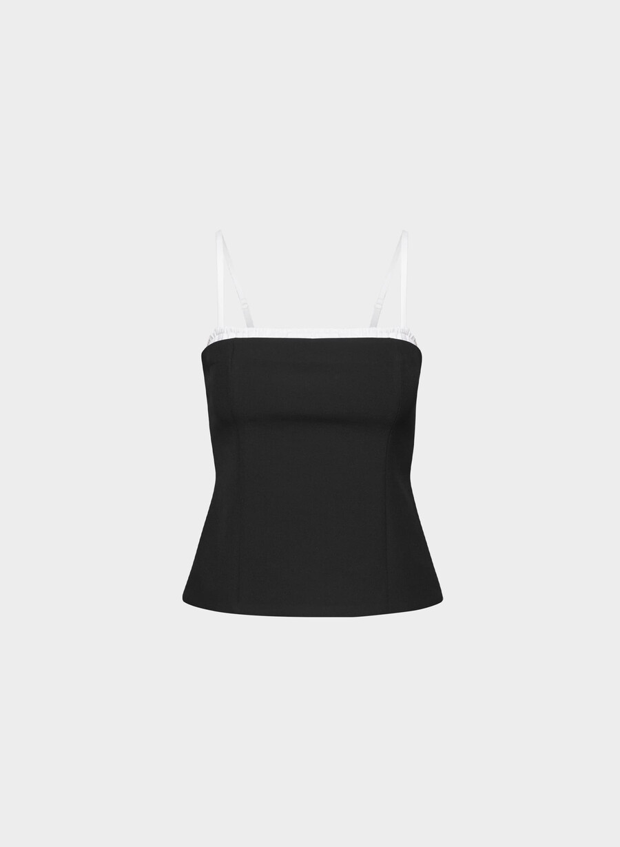 mondrian top – reessential black