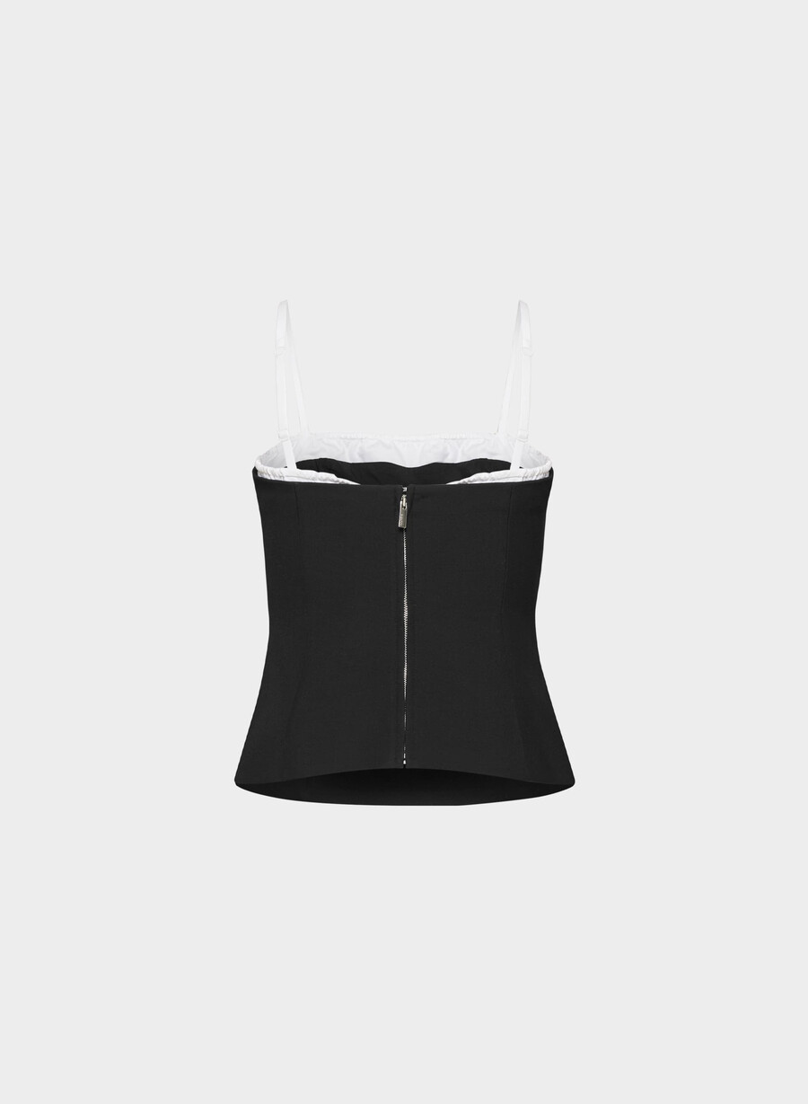 mondrian top – reessential black