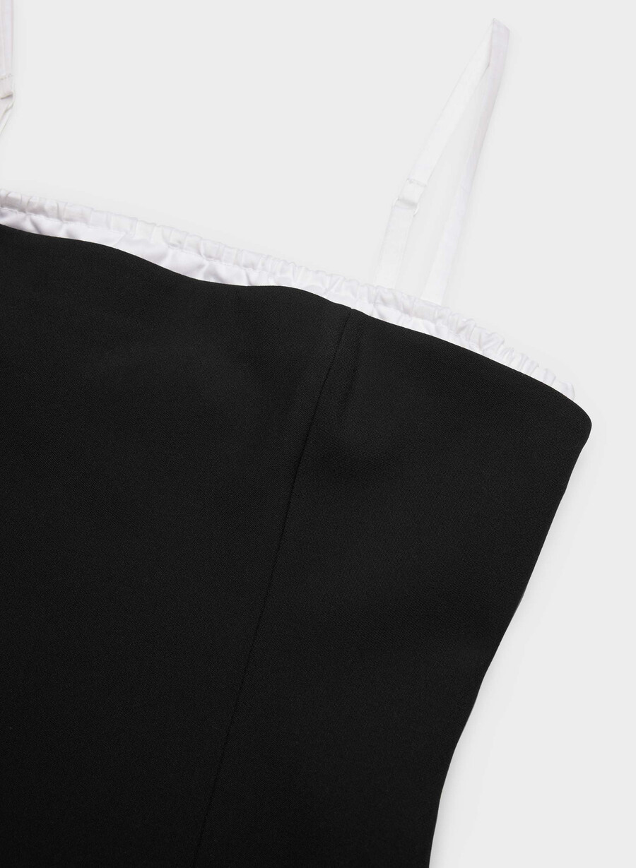 mondrian top – reessential black
