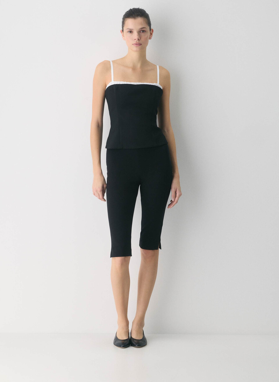 mondrian top – reessential black